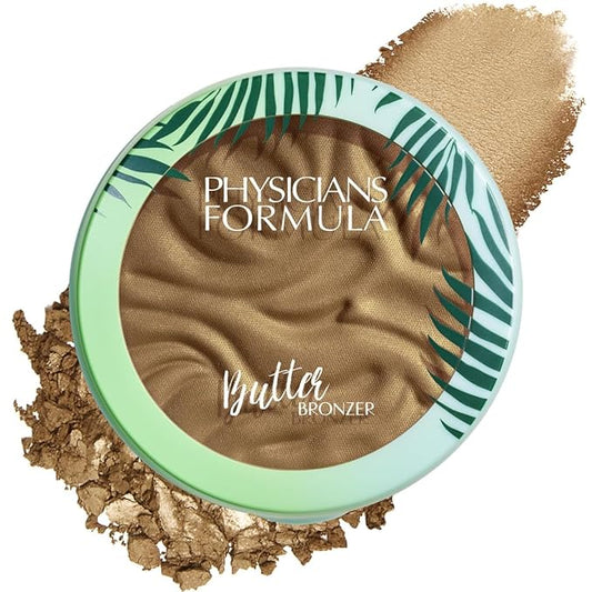 Physicians Formula Murumuru Butter Bronzer, Moisturizing, Nourishing Murumuru Butter for Silky Glow, Dermatologist Tested, Hypoallergenic, Vegan & Cruelty-Free - Brazilian Glow-BrightBean Baby