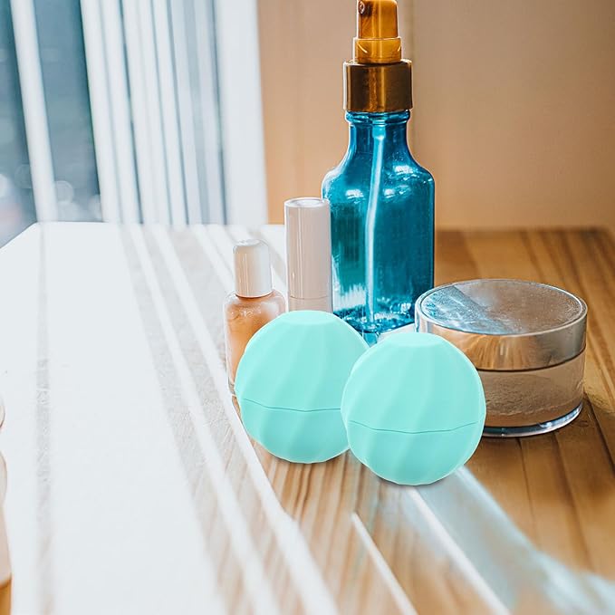 FRCOLOR Lip Balm Containers 10Pcs Empty Lip Lip Balm Bottles Filling Lipstick Box Empty Lip Balm Sphere Containers Balm Sphere Containers Lip Balm Holder-BrightBean Baby