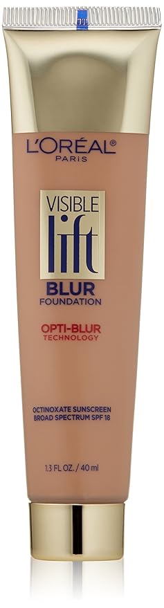L'oreal Paris Visible Lift Blur Foundation, 209 True Beige, 1.3 Fluid Ounce-BrightBean Baby