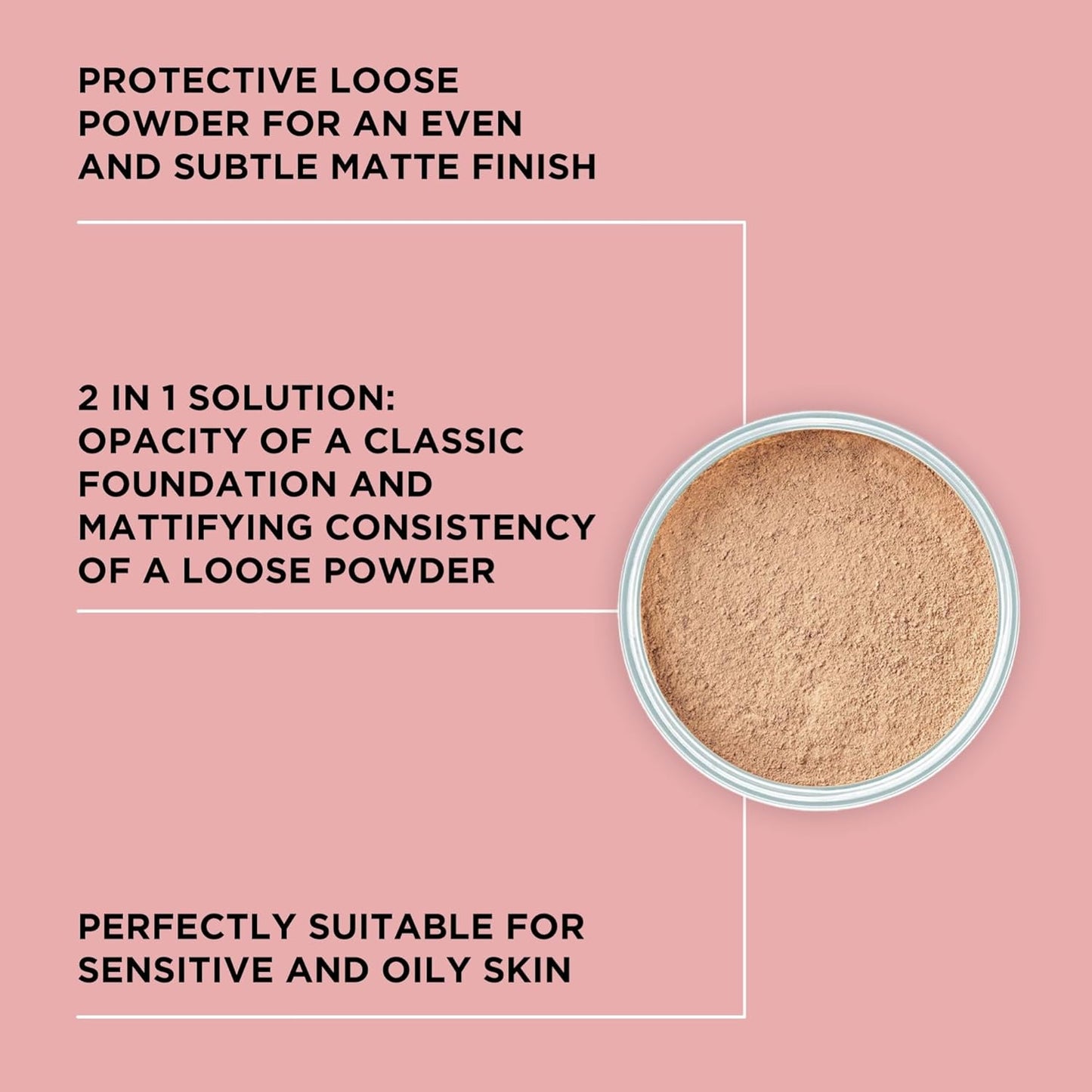 ARTDECO Mineral Powder Foundation - honey – loose setting powder for a smooth & matte finish - medium coverage - perfect for sensitive & oily skin - makeup with zinc & magnesium - vegan - 0.53 Oz-BrightBean Baby