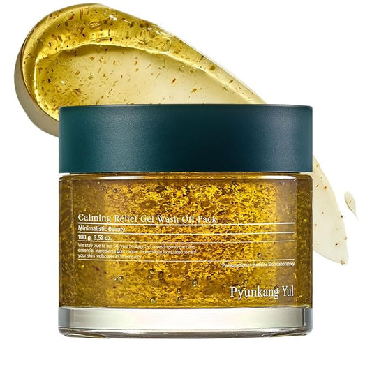 Pyunkang Yul PKY Calming Relief Gel Wash Off Pack 100g, Soothing & Refreshing Gel Mask for Sensitive Skin-BrightBean Baby