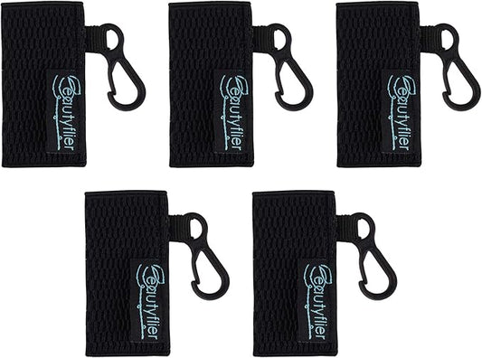 Beautyflier Cute Elastic Lip Balm Holder Keychain, Lipstick Sleeve Chapstick Sleeve Holder for Burts Bees Chapstick-BrightBean Baby