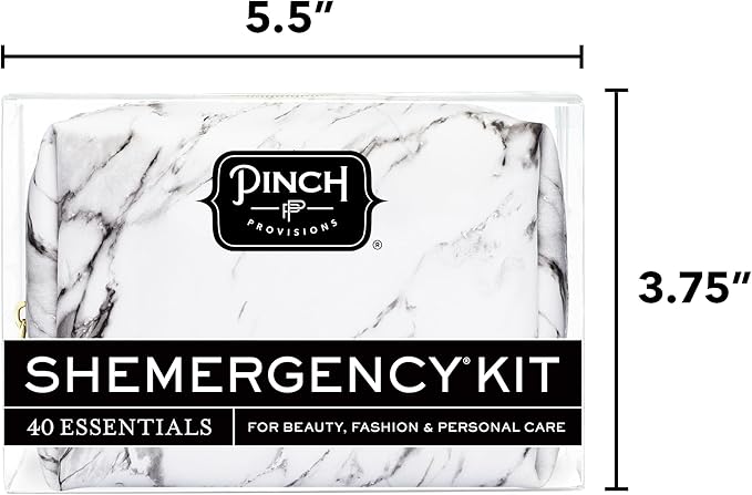 Pinch Provisions Shemergency Kit for Her, 40 Emergency Essential Items, Compact, Multi-Functional Pouch, Gift for Women, Birthday, Bachelorette Parties, and More!-BrightBean Baby