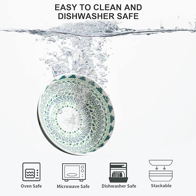 Set of 6 Deep Soy Sauce Dishes, 3.7 inch Ceramic Dipping Bowls 4 oz Small Dip Bowls Sauce cups for Condiment Sushi Bowls, Mini Bowl for Side Dish, Ketchup, Soy Appetizer Plates Tiny Bowls