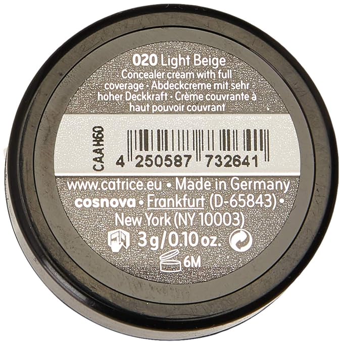 Catrice Concealer Camouflage Cream Light Beige 020-BrightBean Baby