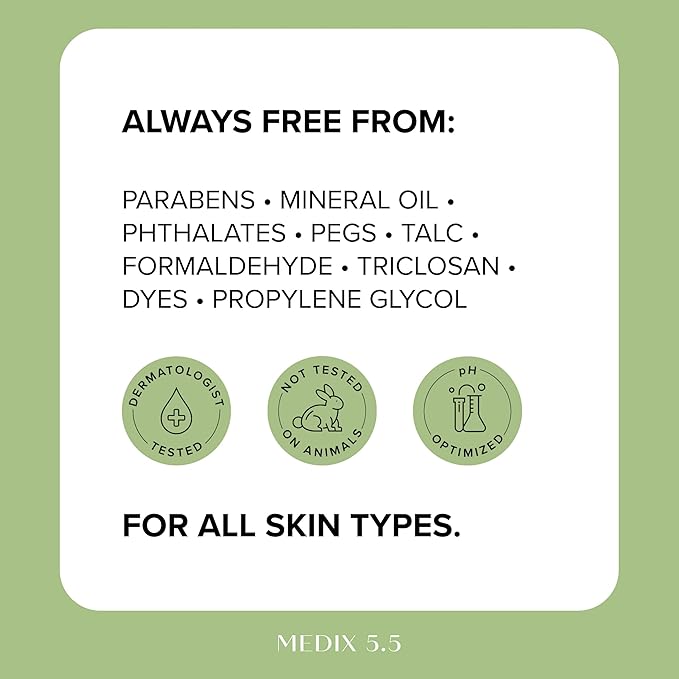 MEDIX 5.5 Coconut Oil Lotion W/ Manuka Honey Cream Skin Care Face Moisturizer & Body Cream | Firming Coconut Oil For Skin Minimizes Look Of Dry Skin, Cellulite, Stretch Marks, & Wrinkles, 2-Pack-BrightBean Baby