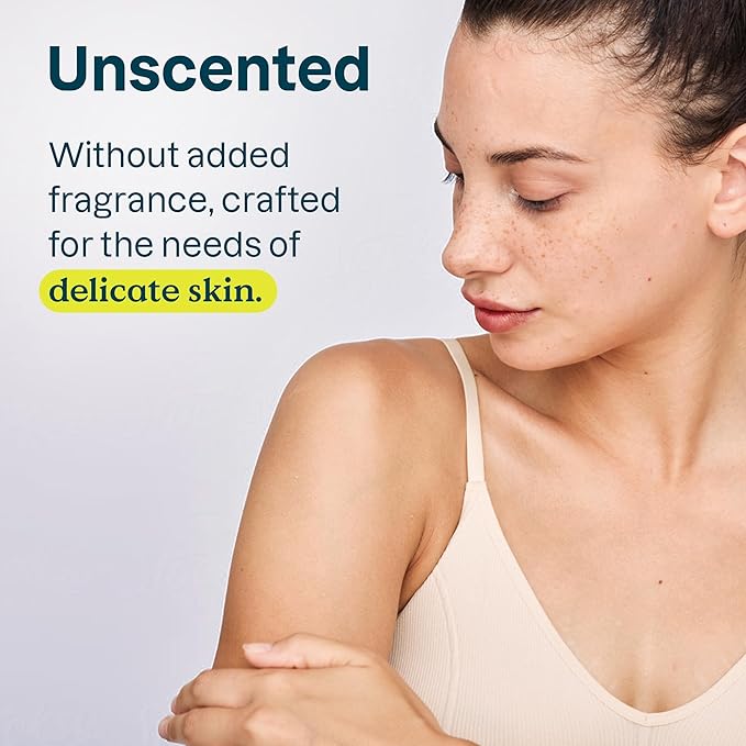 ATTITUDE Body Lotion for Sensitive Skin with Oat, EWG Verified, Dermatologically Tested, Vegan, Extra Gentle, Unscented, 16 Fl Oz-BrightBean Baby