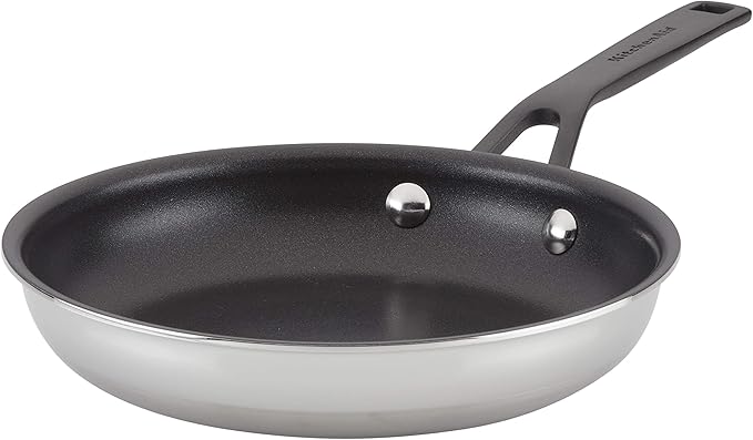 KitchenAid 5-Ply Stainless Steel Nonstick Fry Pan 8.25"