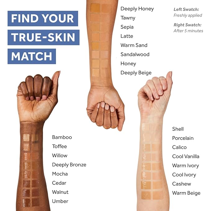 No7 Lift & Luminate Triple Action Serum Foundation - Liquid Makeup with SPF 15 for a Dewy, Glowy Base - Radiant Formula for Mature Skin - Cool Vanilla (1 Fl Oz)-BrightBean Baby