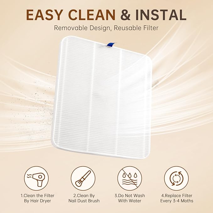 Nail Dust Collector, Rechargeable Dust Collector Nail Tech, Powerful Vacuum Fan Vent Dust Collector Extractor Dust Suction Machine for Acrylic Nails Polishing, Nail Salon&Home-BrightBean Baby