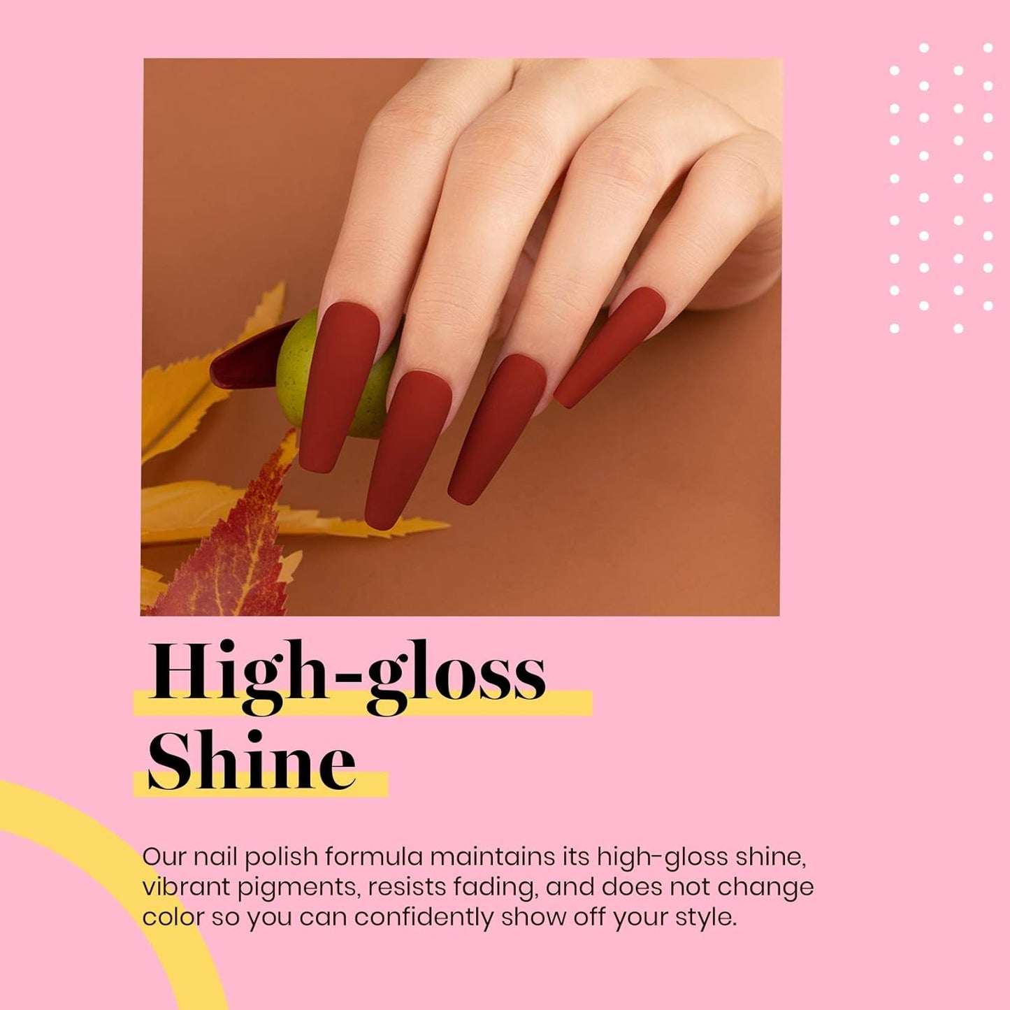 Beetles Burgundy Red Gel Polish – Blanchett Maroon Gel Nail Polish, 15ml Dark Plum Red Color UV Lamp Soak Off Manicure DIY at Home Nails Gifts for Women-BrightBean Baby