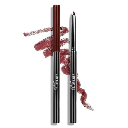 wet n wild Perfect Pout Matte Retractable Gel Lip Liner Pencil, Rich Creamy Long Lasting Color, Well-Defined and Flawless Application, Vegan & Cruelty-Free - Gone Burgundy