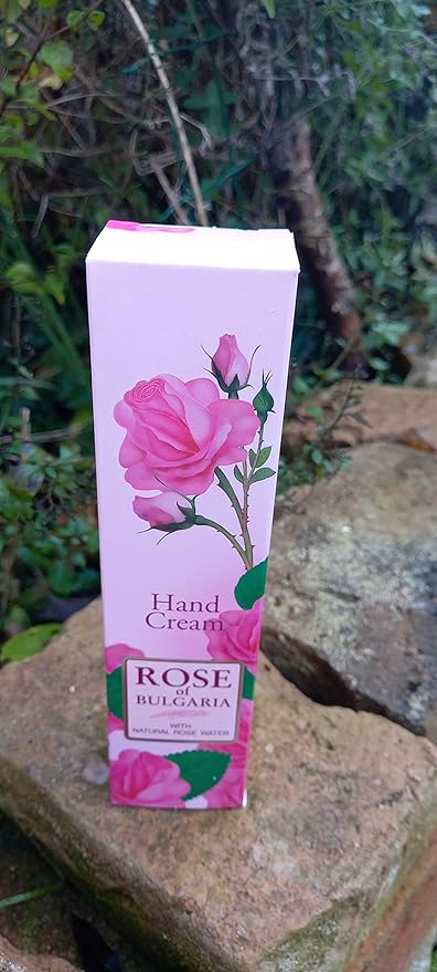 Gift set"Rose of Bulgaria" for WOMEN - HAIR SHAMPOO for Women, COSMETIC SOAP for Women, HAND CREAM with Rose Essential Oil and Rose Water-BrightBean Baby