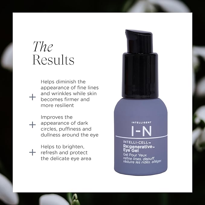 Re:generative Eye Gel, Firming Treatment for Dark Circles and Puffiness, With Plant Actives to Brighten, Refresh and Protect, 0.5 Oz-BrightBean Baby