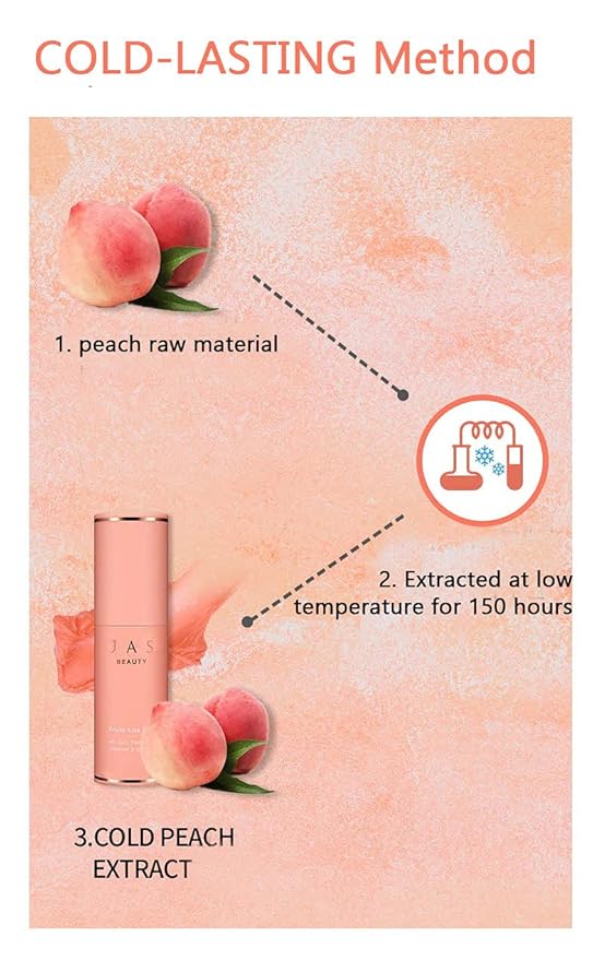 JAS 3-in-1 Eye, Cheek, Lip Glow Up Fruits Kiss Stick Multi Balm 10g, Hypoallergenic, Peach Coral, Oil Free, Portable Size, Multi usable,Sebum Care-BrightBean Baby