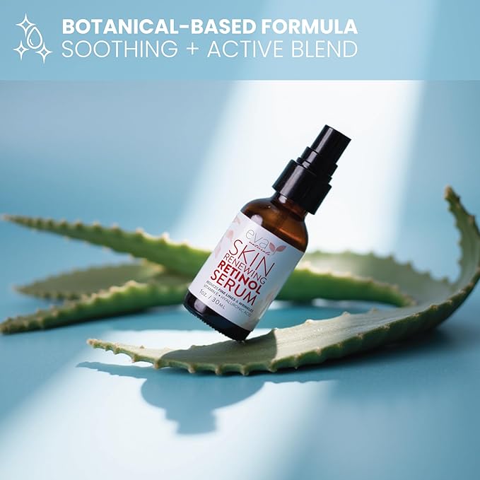 Retinol Serum for Face with Hyaluronic Acid & Vitamin E - For Anti-Aging, Fine Lines, Wrinkles, Resurfacing, Acne Marks and Scars, Skin Brightening, Dark Spot Correction Night Serum - 1oz-BrightBean Baby