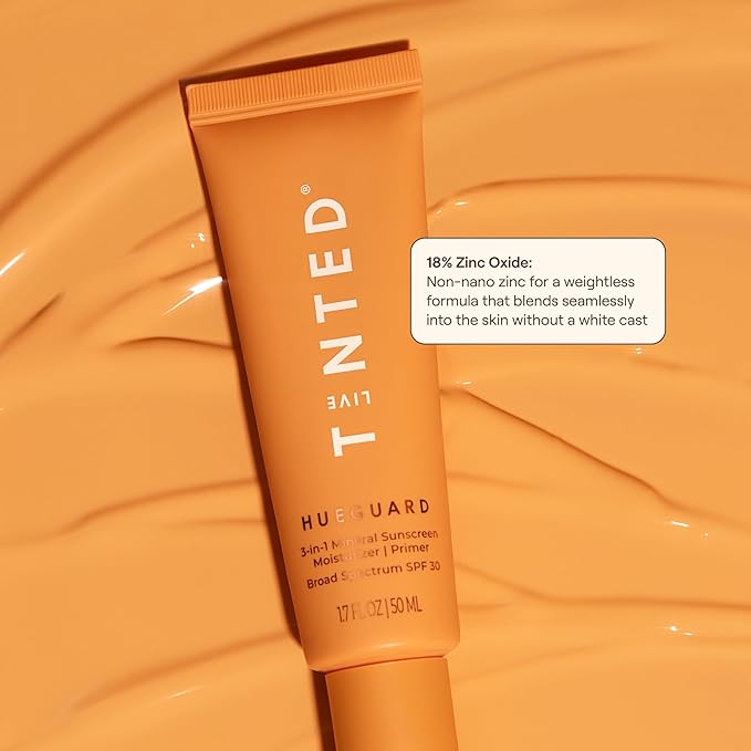 Live Tinted Hyperpigmentation Essentials Glow Up Set: Includes Mini Superhue Hyperpigmentation Serum Stick, Mini Hueguard 3-in-1 Mineral SPF 30, and Full-sized Huestick in Rise, 3-Piece Set-BrightBean Baby