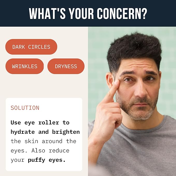 Cardon | Dark Circle Rescue for Men and Women | Under Eye Roller Eye Stick Massager for Puffy Eyes, Dark Circles, Bags, Wrinkles | Made with Peptides, Niacinamide, Hyaluronic Acid-BrightBean Baby