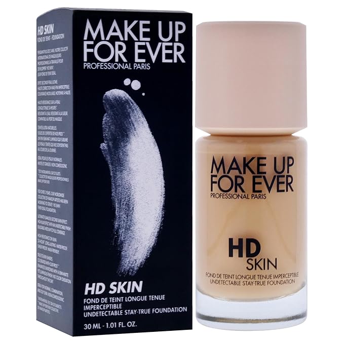 HD Skin Undetectable Longwear Foundation - 1Y18 by Make Up For Ever for Women - 1 oz Foundation-BrightBean Baby