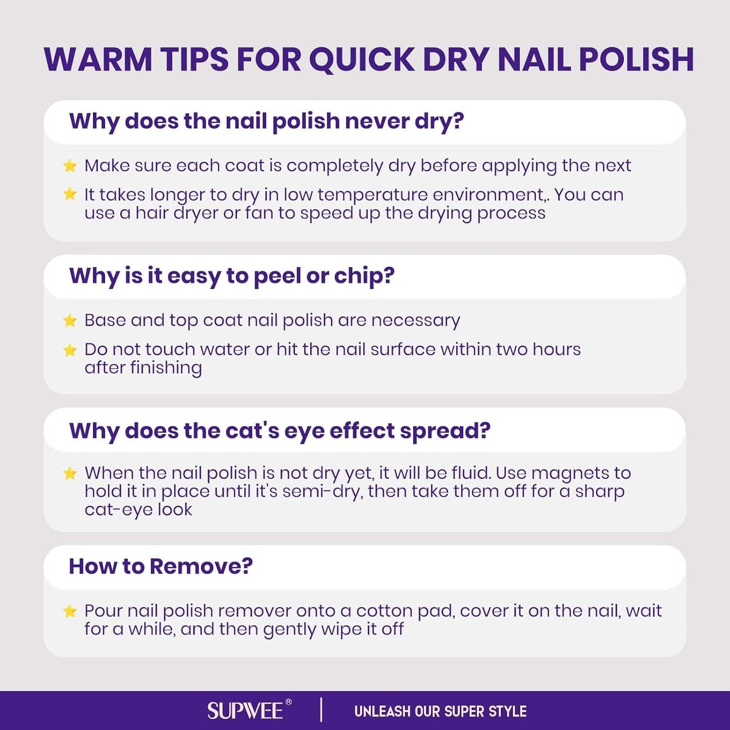 magnetic nail polish non gel, Nude Cat Eye Nail Polish Non Gel, Shimmer Glitter with Magnet, High Glossy, Fingernail Air Dry Fast, Manicure DIY, Salon Fall Colors-BrightBean Baby