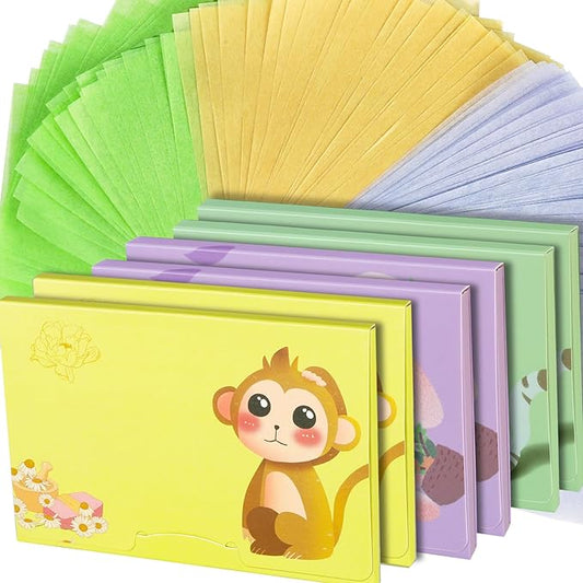 Blotting Paper, HNYYZL Oil Absorbing Sheets for Oily Skin 600 Sheets, Oil Control for Face, Makeup Blotting Paper, Natural Oil Absorbing Facial Blotting Sheets for Oily Skin Care (Pack of 6)-BrightBean Baby