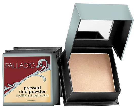 Palladio, Pressed Rice Powder, Natural, 0.26 Ounce-BrightBean Baby