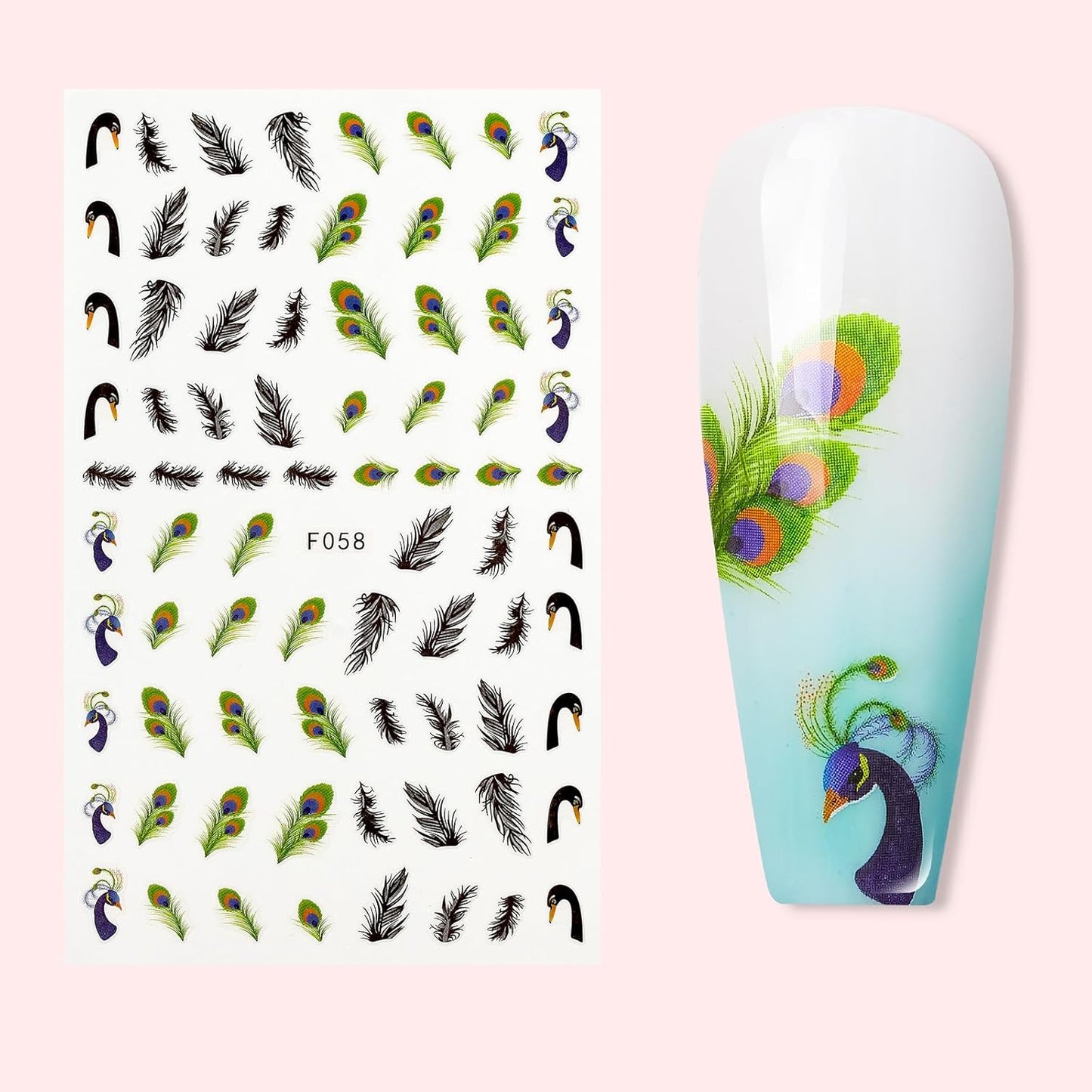 Makartt Nail Decorating Kit Including Designer Nail Stickers, Vivid and Vibrant Colorful Nails Rhinestones DIY Accessories for Nails Art and Salon-BrightBean Baby