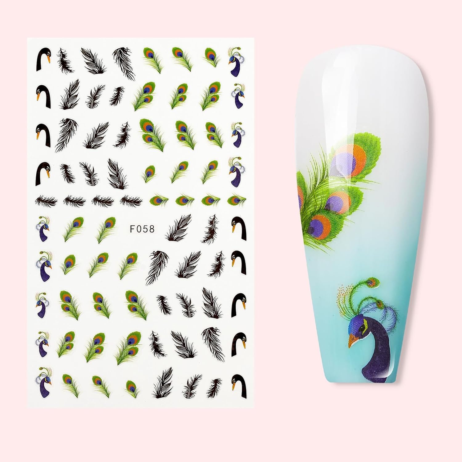 Makartt Nail Decorating Kit Including Designer Nail Stickers, Vivid and Vibrant Colorful Nails Rhinestones DIY Accessories for Nails Art and Salon-BrightBean Baby