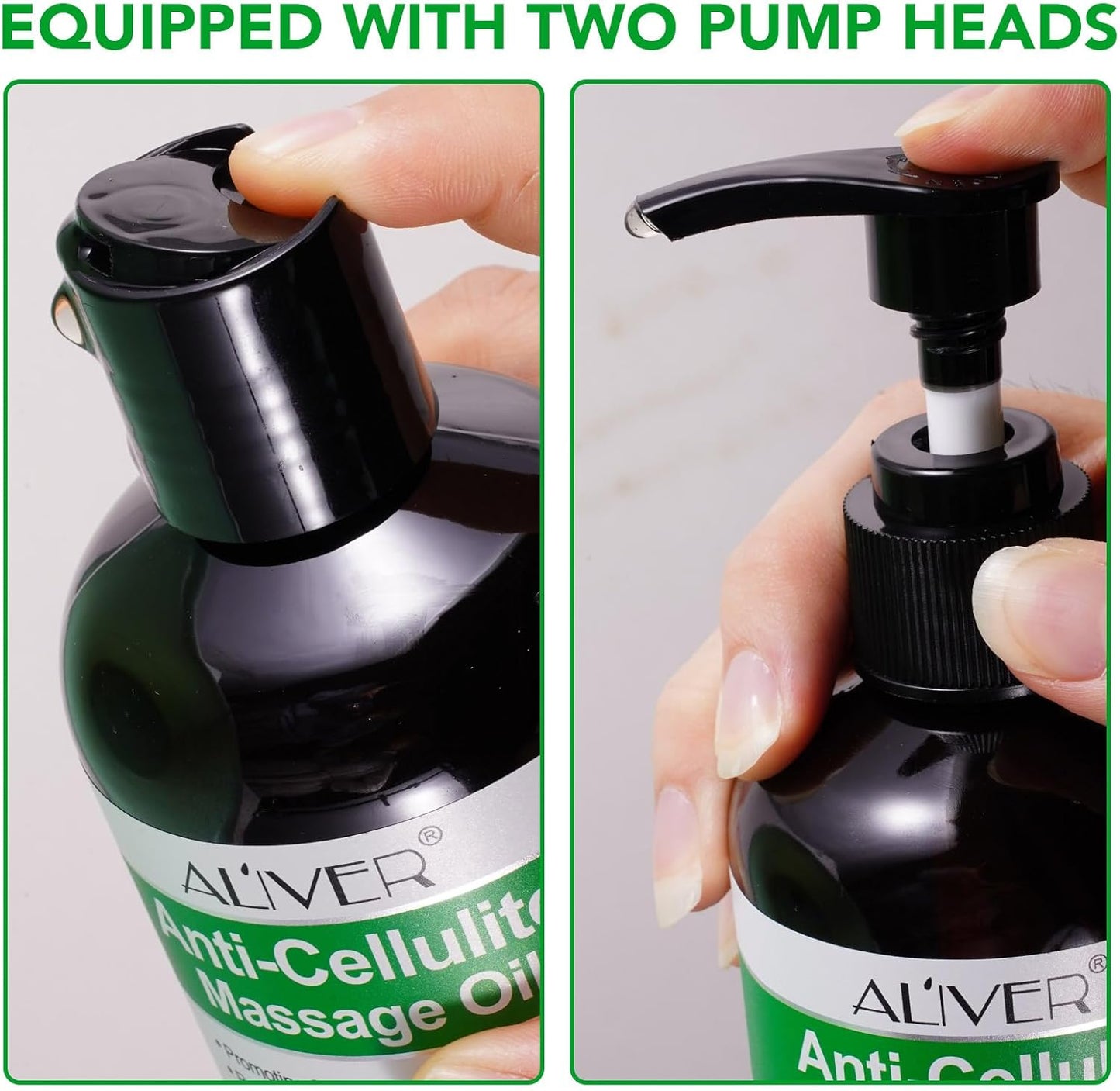 Body Oil Naturals Anti Cellulite Massage Oil, for Skin Tightening, Massage Oil for Massage Therapy Assists with Firming, Moisturizes Skin -8.46 fl.oz-BrightBean Baby