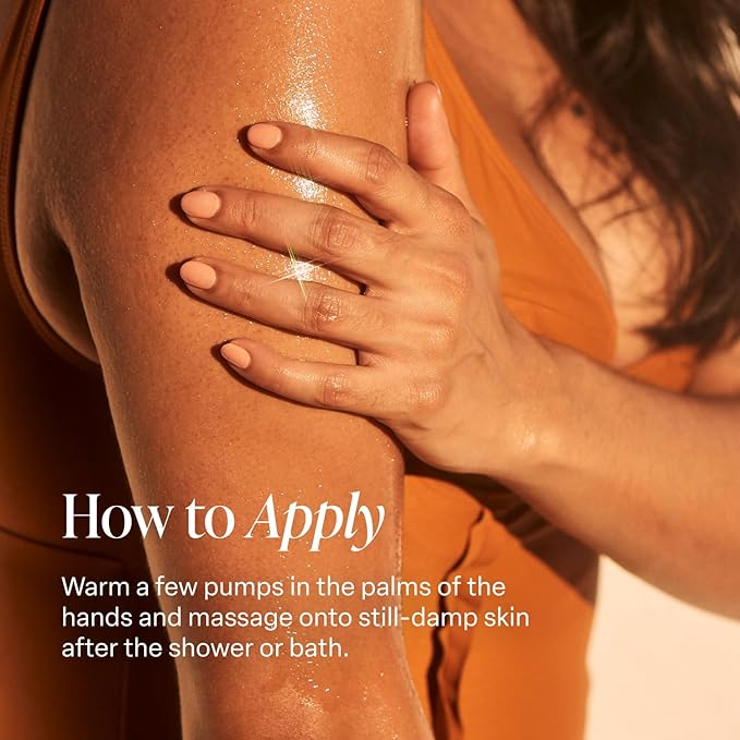 Saltair Body Oil. Luxurious Exotic Pulp After Shower and Bath Oil Moisturizer for Women. Botanical, Non-Greasy, and Well-Absorbing Lotion for Hydrating Dry Skin. 4oz Pump Bottle-BrightBean Baby