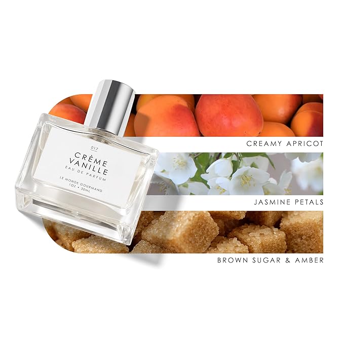 Le Monde Gourmand Crème Vanille Eau de Parfum - 1 fl oz (30 ml) - Warm Vanilla, Jasmine, Amber Perfume Notes-BrightBean Baby