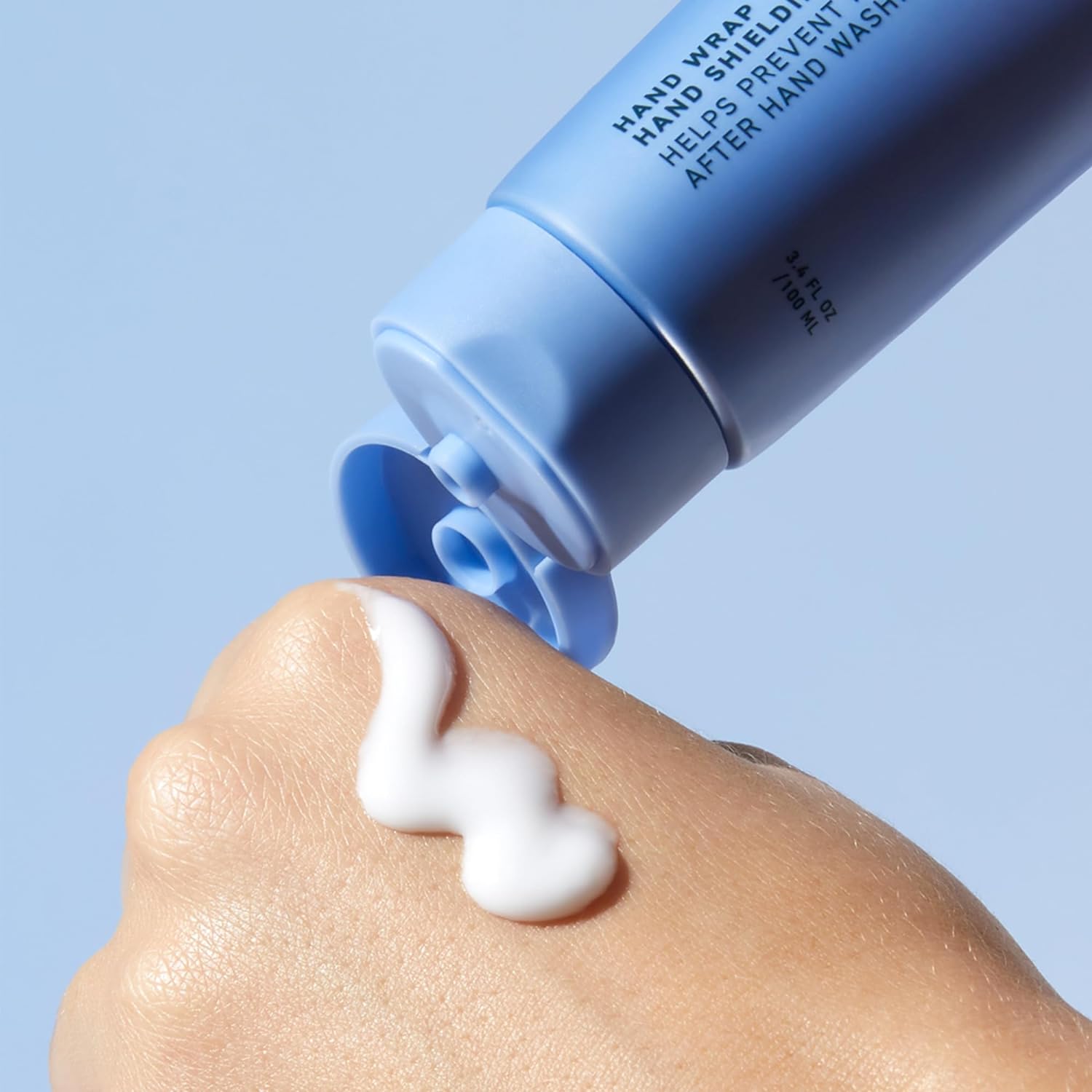 Skin Hand Wrap, Hand Cream for Dry Cracked Hands. Deep Nourishing Moisturizing Formula. Non-Greasy Balm for Women and Men. Unscented Skincare with Moisture Lock Formula. 3.4oz-BrightBean Baby