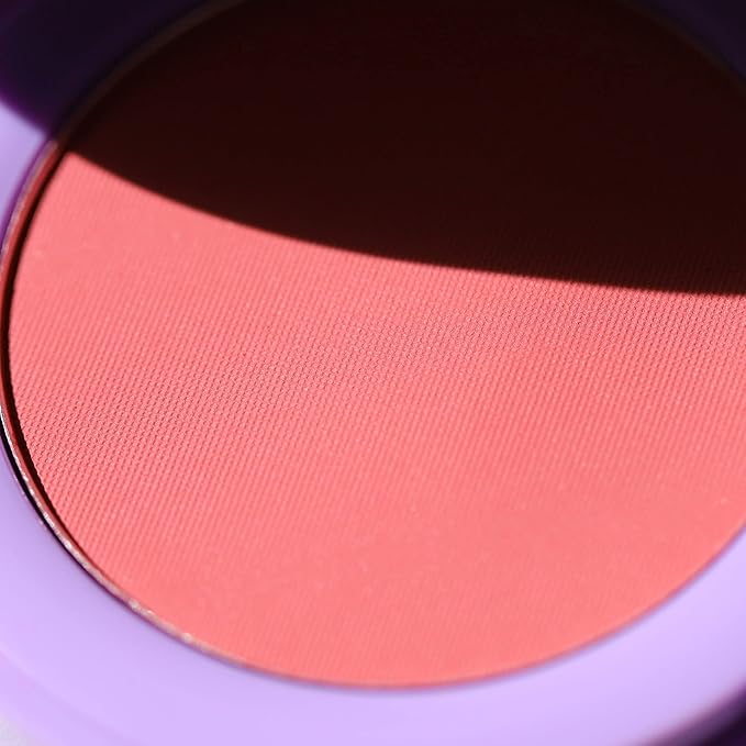 Half Caked In Bloom Powder Blush | vegan & cruelty-free, fragrance-free, highly pigmented, primer-infused | 3.8g (Freshly Squeezed)-BrightBean Baby