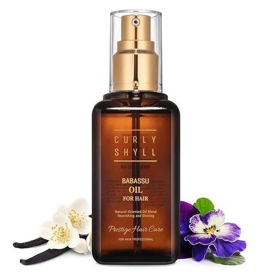 Babassu Oil for Hair | Lightweight Moisturizing Oil for Dry or Damaged Hair | Soft, Non-Sticky Finish | Paraben-Free | 100ml-BrightBean Baby