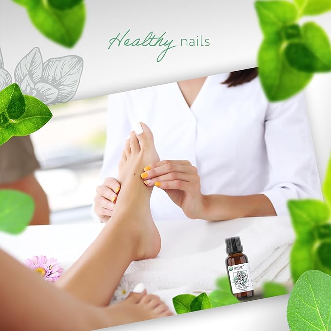 HBNO Organic Oregano Essential Oil - 1 oz (30ml) - USDA Certified Organic Oregano Essential Oil for Aromatherapy, Soap Making, DIY, Fragrances, Diffuser.-BrightBean Baby