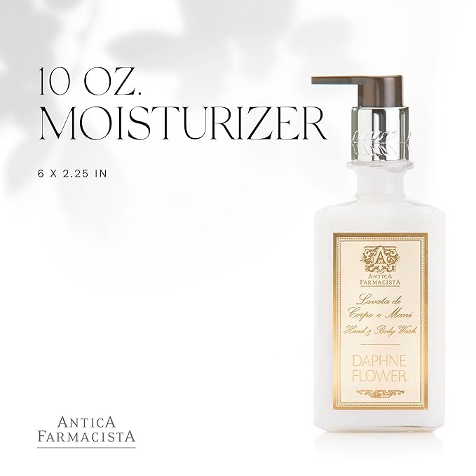 Antica Farmacista Body Moisturizer - Moisturizing Scented Lotion - Premium Body Moisturizer - Luxury Gift for Women & Men - Hand & Skin Hydration - Daphne, 10 Fl Oz-BrightBean Baby