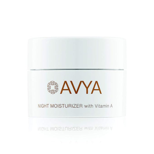 AVYA Night Moisturizer (0.34oz) - Advanced Ayurvedic Skincare/Retinol Cream with Antioxidants/Reduces Fine Lines and Wrinkles-BrightBean Baby