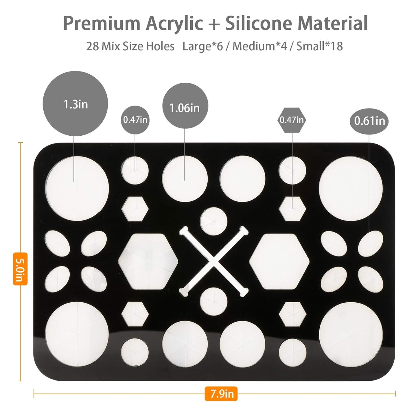 Makeup Brushes Drying Rack, Brushes Dryer, Collapsible 28 Slot Acrylic Brush Holder Stand Tree Tray Support Display for Makeup Artist Acrylic Nail Brushes Makeup Lovers-BrightBean Baby