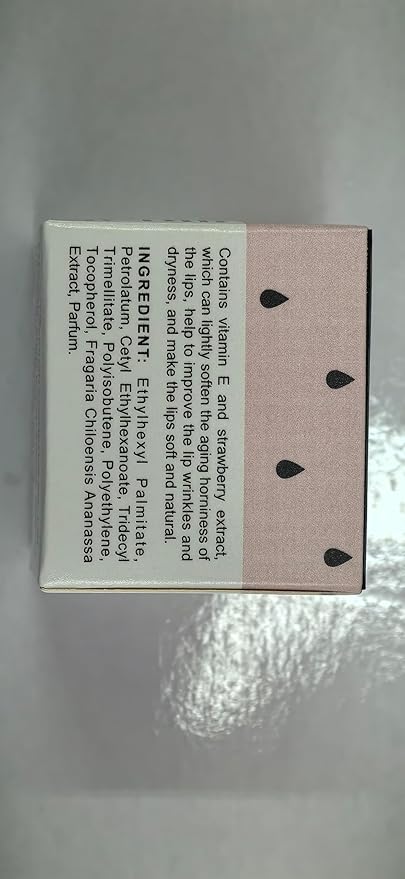 2Pcs Bee Lip Balm Honey Pot, Honey & Strawberry Lip Balm Moisturizing Lip Sleep Mask with Stick Hydrating & Prevention Dry and Cracked Lip Scrubs Exfoliator, Reduces Lip Lines-BrightBean Baby