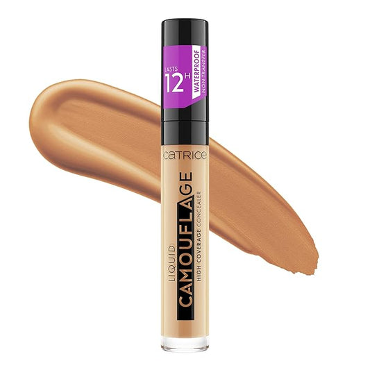 Catrice | Liquid Camouflage High Coverage Concealer | Ultra Long Lasting Concealer | Oil & Paraben Free | Cruelty Free (048 | Desert Beige)-BrightBean Baby