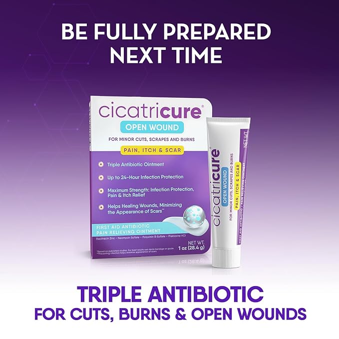 Cicatricure Advanced Scar Gel for Face & Body - Proven Results in 2 Weeks, Scar Treatment for Surgical Scars, Stretch Marks, Scars of Burns and Injuries, Acne Scar Treatment, 1 oz (28 g) - Pack of 2-BrightBean Baby