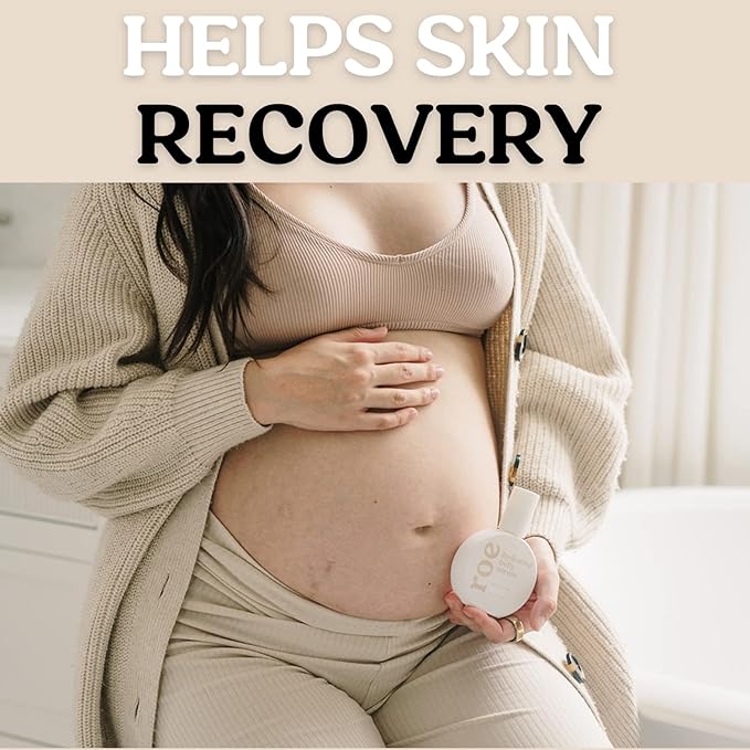 Stretch Mark Belly Serum/Oil for Sensitive Skin with Long and Short-term Hydration, Increases Skin Elasticity and Firmness Reduce Stretch Marks (Belly Serum)-BrightBean Baby