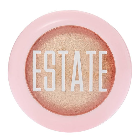 Estate Cosmetics Dew Me Baked Highlighter – Cheek, Eyes & Face Pressed Powder – 3 g (0.1 oz) (BYEEE)-BrightBean Baby