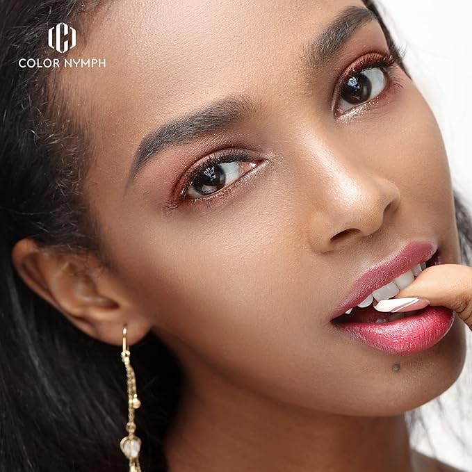 Color Nymph Makeup Kit for Teens, All in One Makeup Kit for Women Included 24 Colors of Matte Shimmer Eyeshadow, Highly Pigmented Lip Glosses, Eyeliner Pencil, Brushes, and Mirror-BrightBean Baby