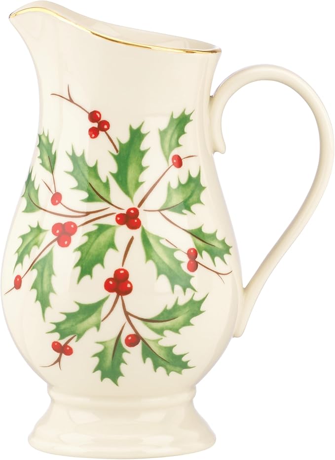 Lenox 843319 Holiday Sugar & Creamer Set, Christmas Hosting