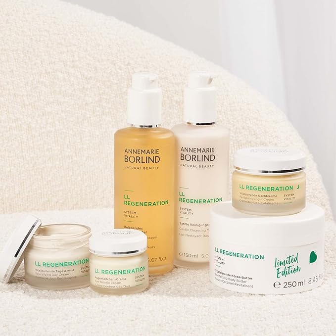 ANNEMARIE BÖRLIND – LL REGENERATION Eye Wrinkle Cream – Natural Vitamin C + E Anti Aging Eye Cream with LL BIOCOMPLEX for Smoothed, Brighter, and Plump Skin With New Elasticity – 1.1 Oz-BrightBean Baby