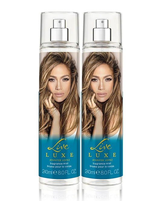 Jennifer Lopez Live Luxe Body Mist, 240ml (8fl oz) Duo Pack (2 Pack)-BrightBean Baby