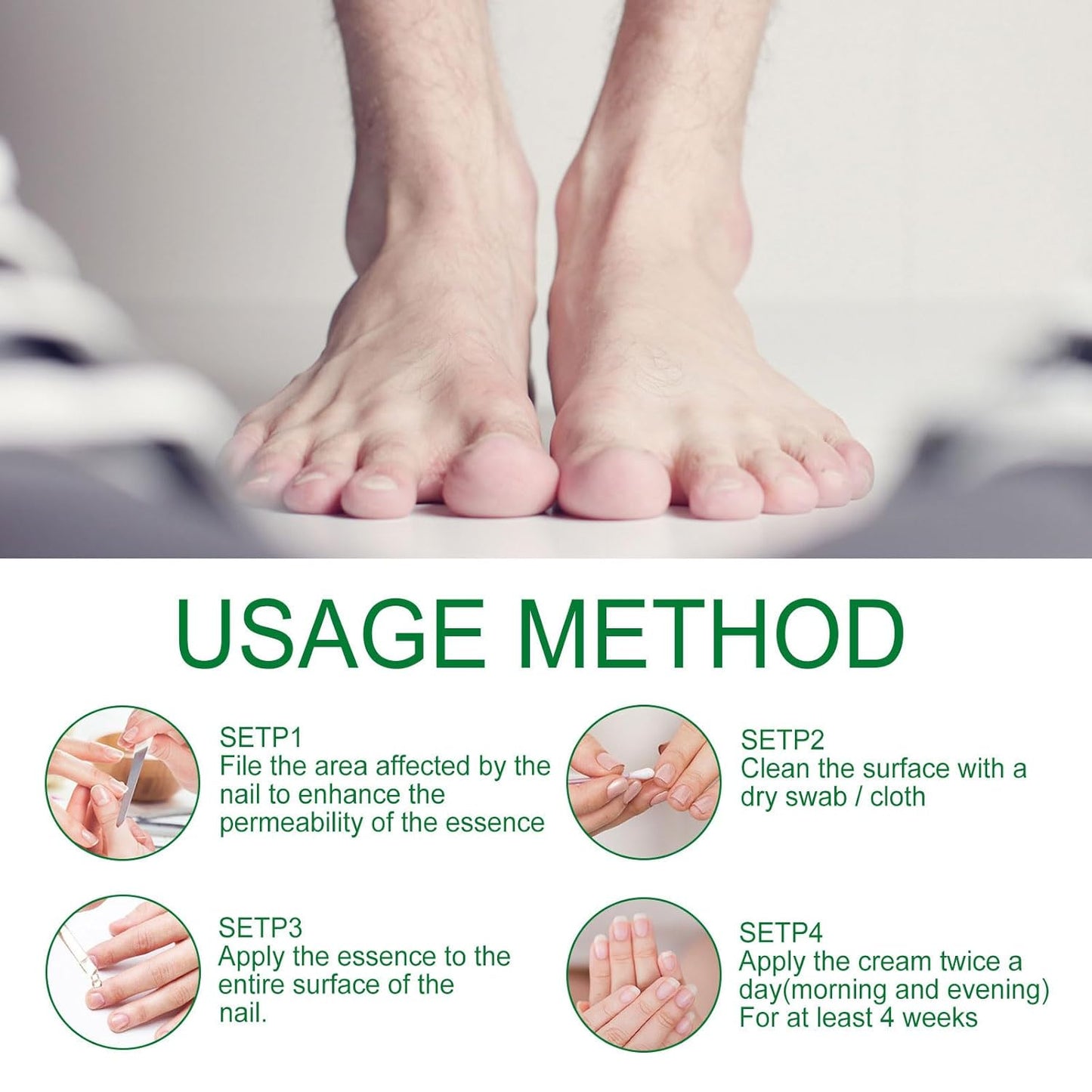 Nail Spray, Long Lasting Nail Polish, 7Days Nail Treatment, Keeps Feet Fresh & Dry All Day, for All Nail Types (3 pcs)-BrightBean Baby