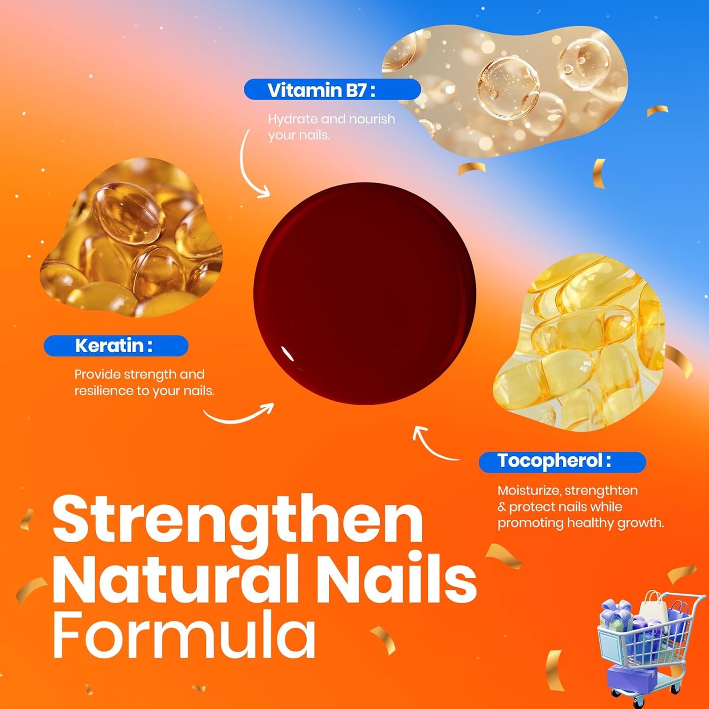 Beetles Fall Nail Polish Set P180, 6 Color Red Yellow Green Quick Air Dry Nail Polish, Natural Nail Lacquer Manicure DIY Nail Art Salon Gift For Women-BrightBean Baby