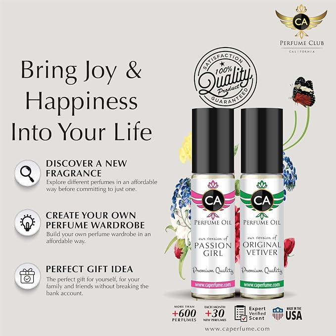 CA Perfume Impression of Emra Egyptian Musk For Women & Men Replica Fragrance Body Oil Dupes Alcohol-Free Essential Aromatherapy Sample Travel Size Concentrated Long Lasting Roll-On 0.3 Fl Oz/10ml-BrightBean Baby